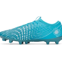 Under Armour Magnetico Select 5 Gras Voetbalschoenen (FG) Azuurblauw Wit