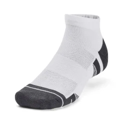 Under Armour Performance Tech Korte Sportsokken 3-Pack Wit Grijs