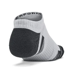 Under Armour Performance Tech No Show Sportsokken 6-Pack Wit Grijs Zwart