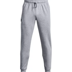 Under Armour Rival Fleece Jogger Lichtgrijs Zwart