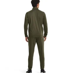 Under Armour Rival Knit Trainingspak Full-Zip Olijfgroen Zwart