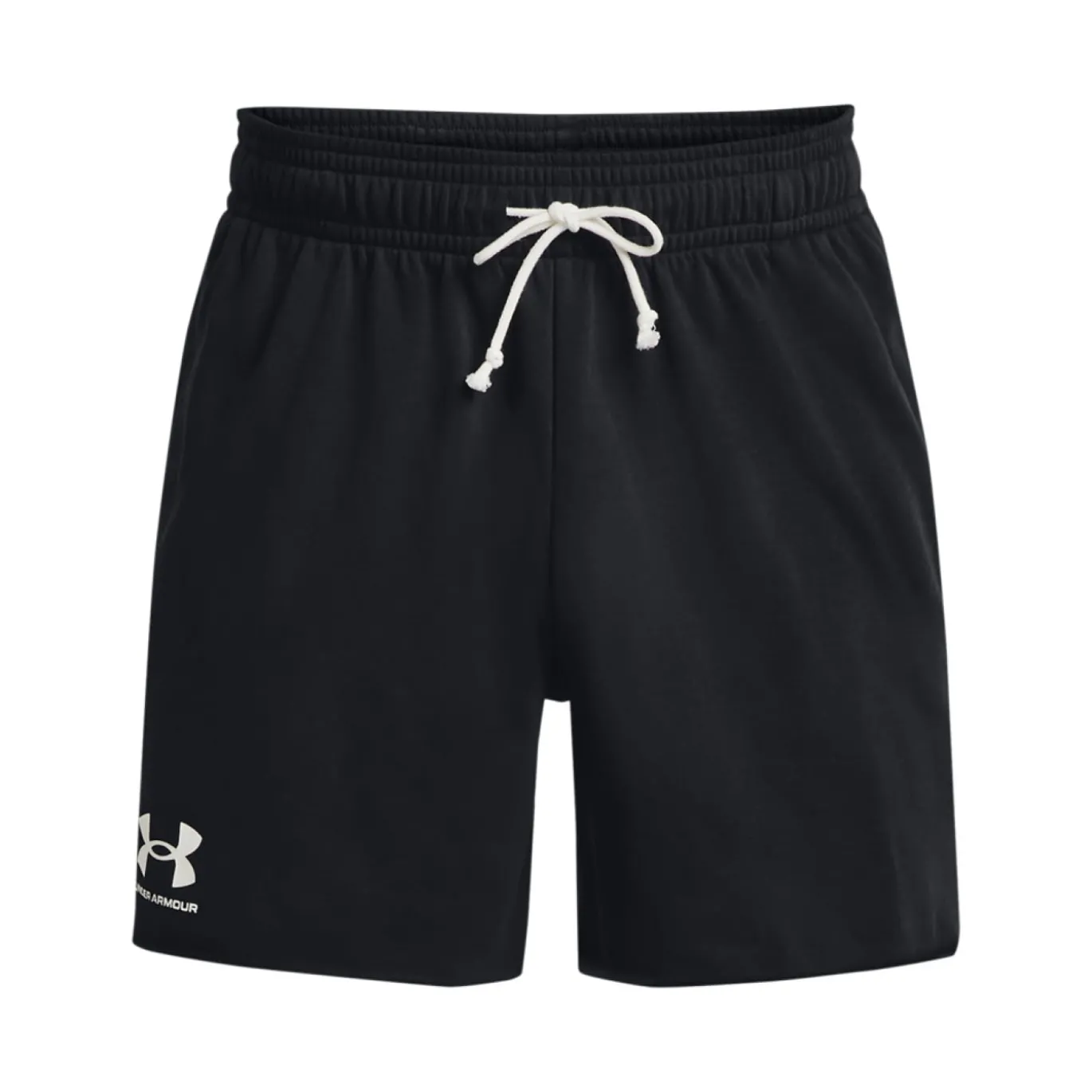 Under Armour Rival Terry Broekje Zwart Wit