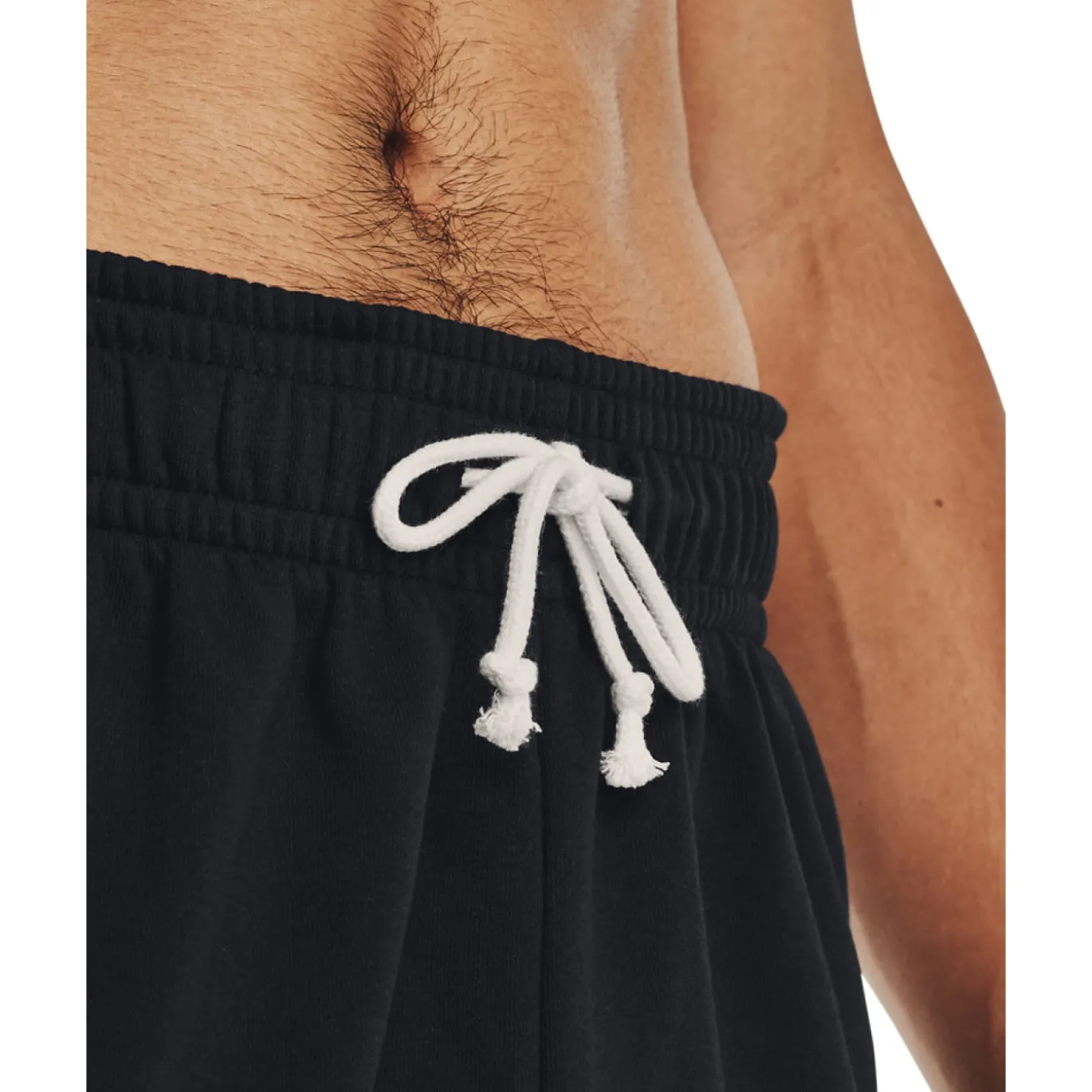 Under Armour Rival Terry Broekje Zwart Wit