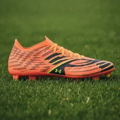 Under Armour Shadow Pro 4 Gras Voetbalschoenen (FG) Oranje Geel Zwart
