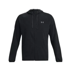 Under Armour Stretch Woven Hooded Vest Zwart Grijs
