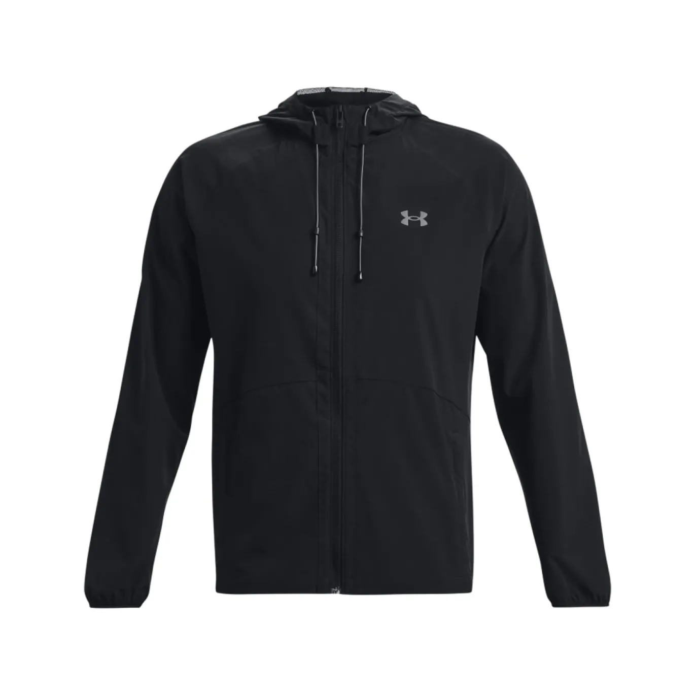 Under Armour Stretch Woven Hooded Vest Zwart Grijs