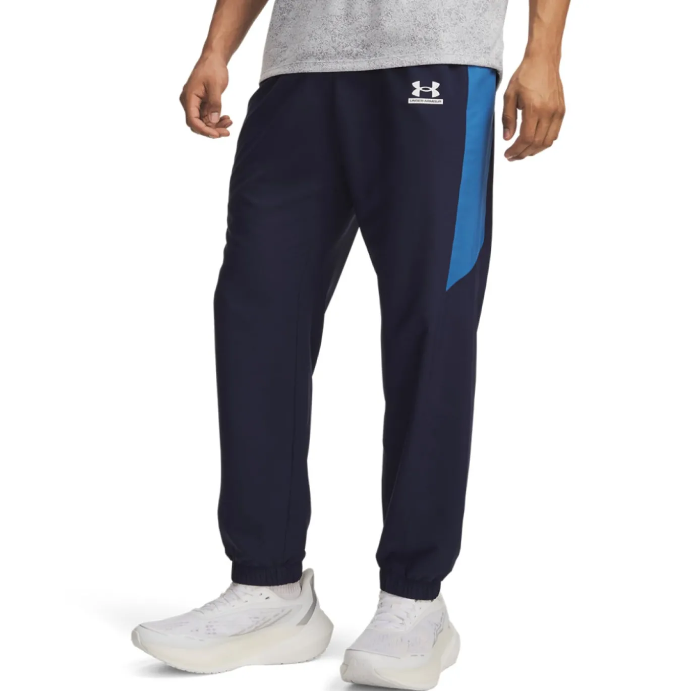 Under Armour Tech Sport Woven Trainingsbroek Donkerblauw Lichtblauw