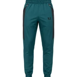 Under Armour Tech Sport Woven Trainingsbroek Donkergroen Zwart