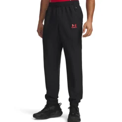 Under Armour Tech Sport Woven Trainingspak Full-Zip Zwart Rood