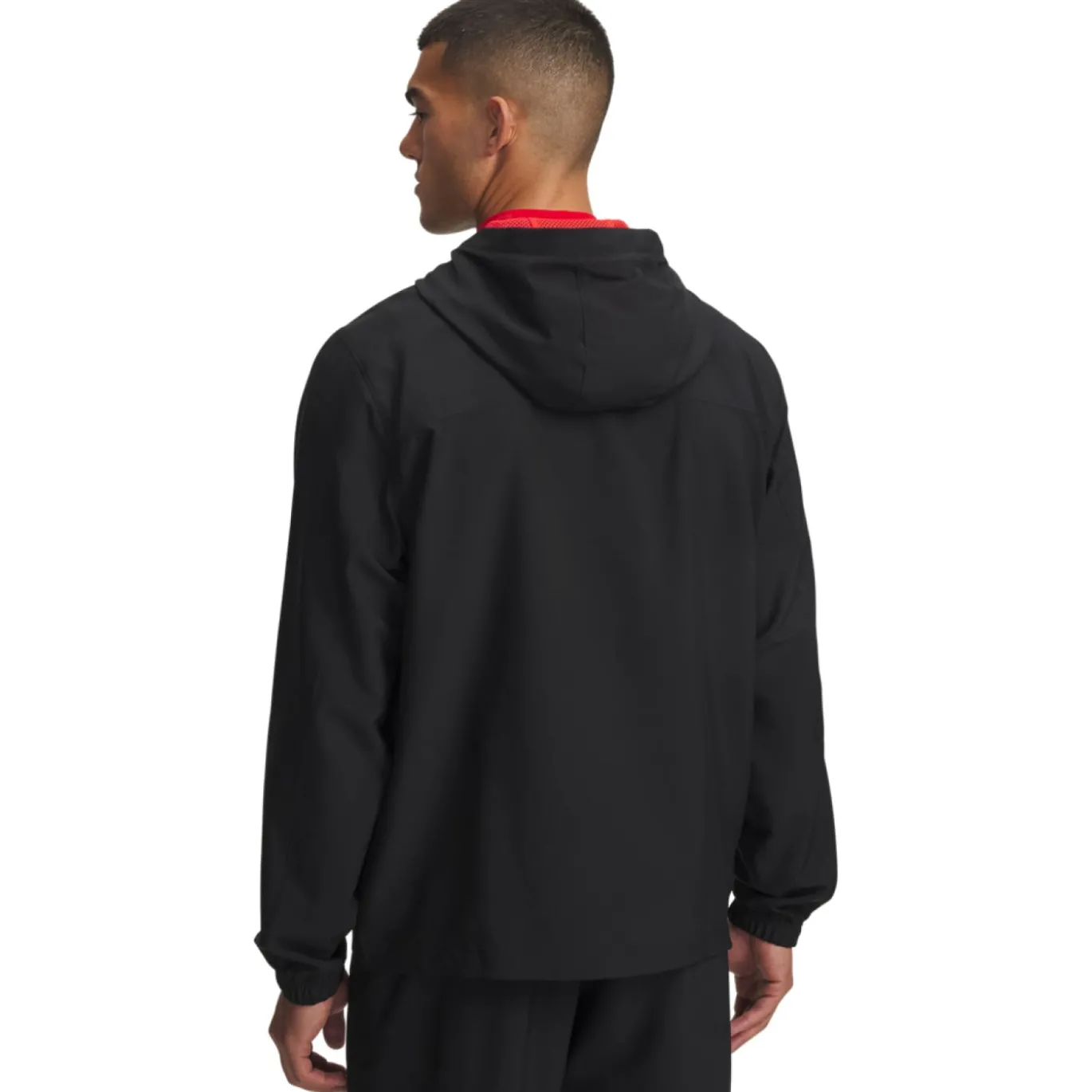 Under Armour Tech Sport Woven Trainingspak Full-Zip Zwart Rood