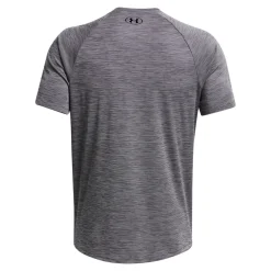 Under Armour Tech Textured Trainingsshirt Grijs Zwart