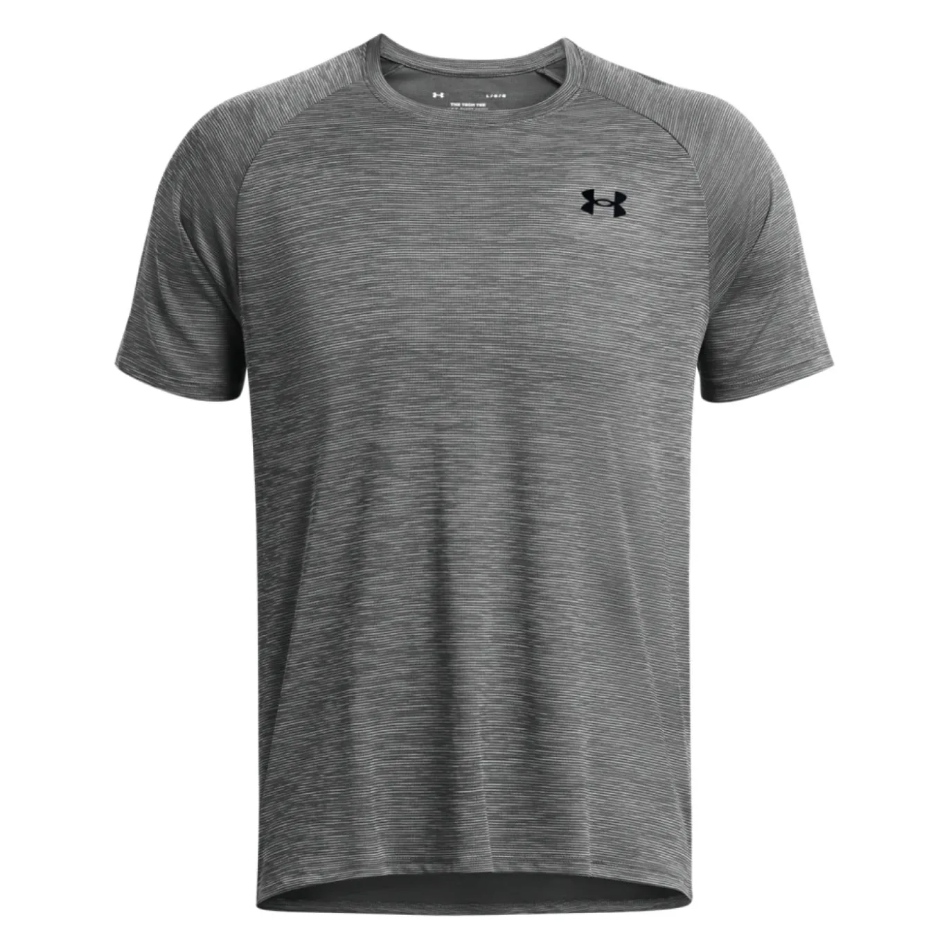 Under Armour Tech Textured Trainingsshirt Grijs Zwart