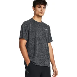 Under Armour Tech Textured Trainingsset Donkergrijs Zwart Wit
