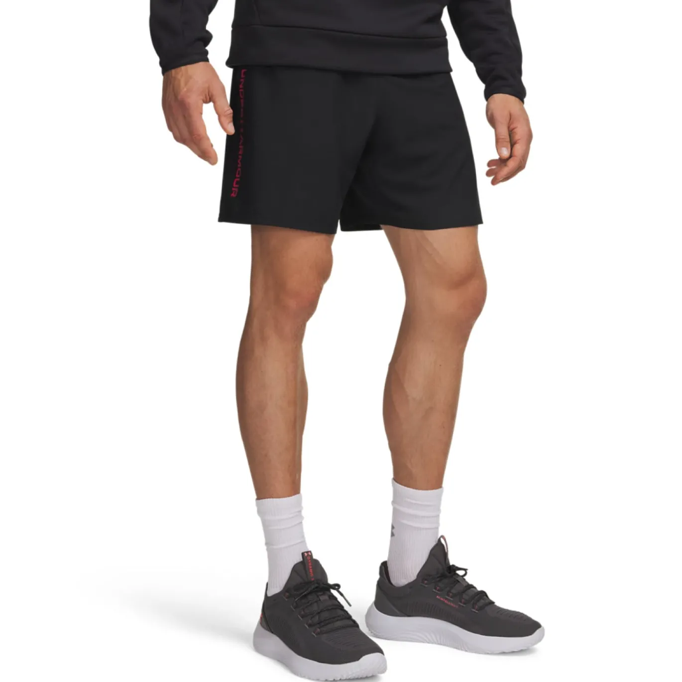 Under Armour Tech Textured Woven Trainingsset Rood Zwart