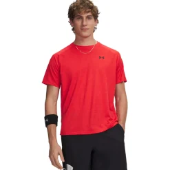 Under Armour Tech Textured Woven Trainingsset Rood Zwart