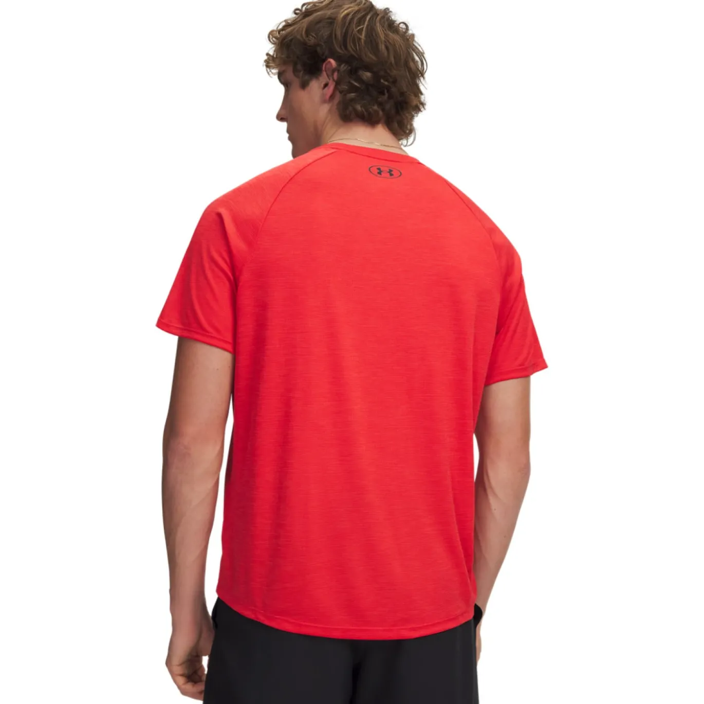 Under Armour Tech Textured Woven Trainingsset Rood Zwart