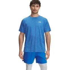 Under Armour Tech Textured Woven Trainingsset Donkerblauw Wit