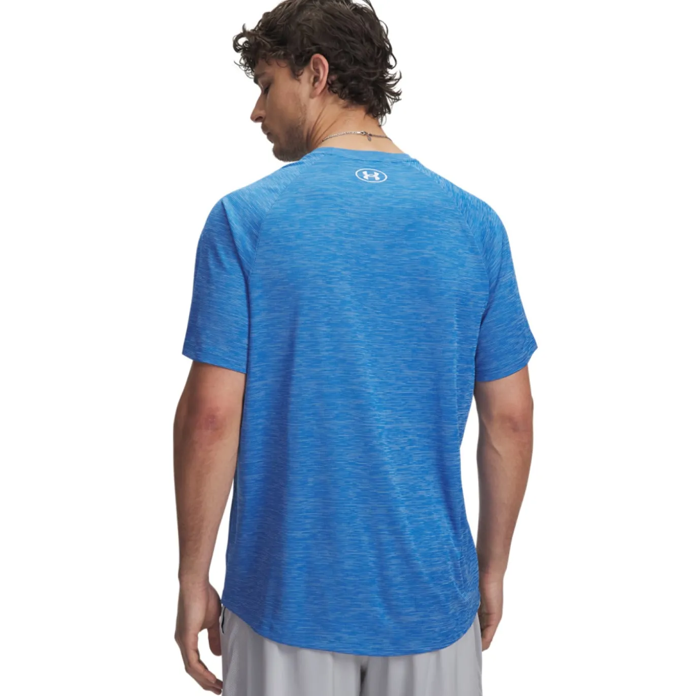 Under Armour Tech Textured Woven Trainingsset Donkerblauw Wit