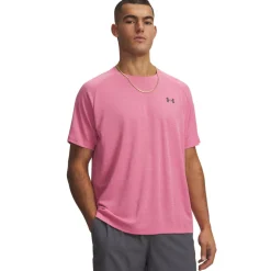 Under Armour Tech Textured Woven Trainingsset Roze Donkergrijs Zwart