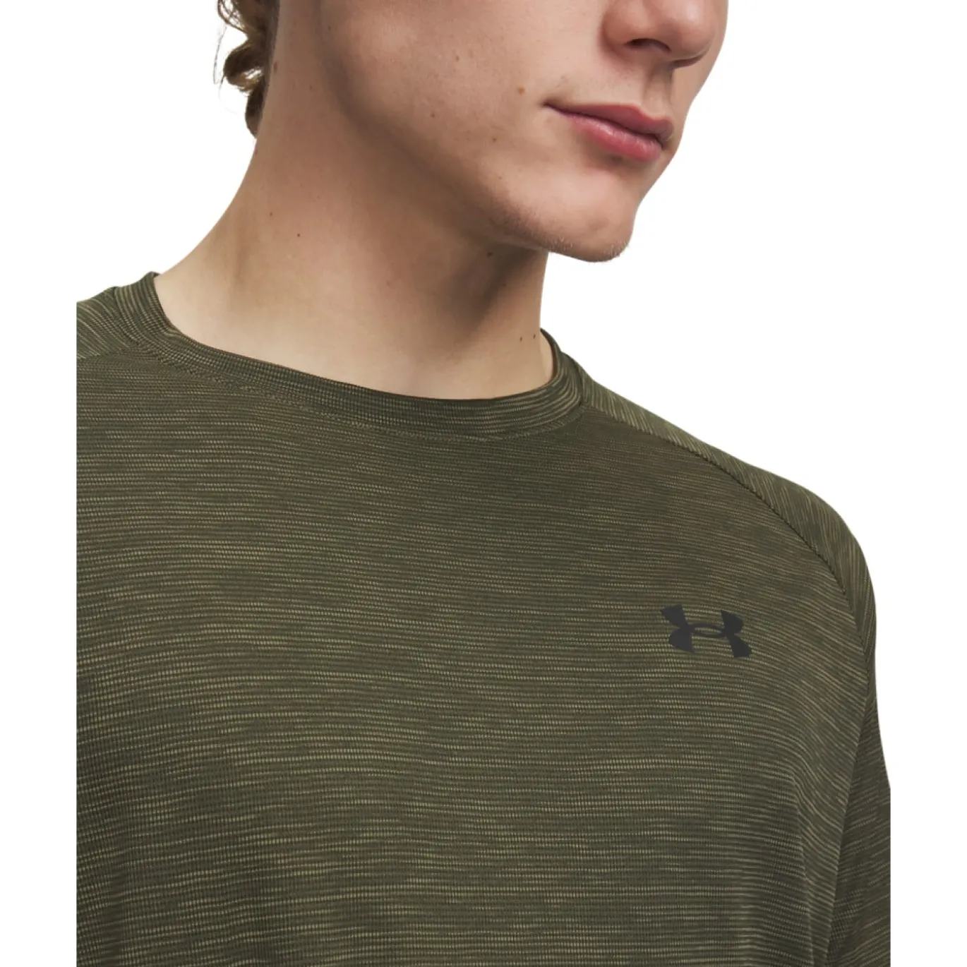 Under Armour Tech Textured Woven Trainingsset Olijfgroen Zwart