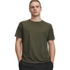 Under Armour Tech Textured Woven Trainingsset Olijfgroen Zwart