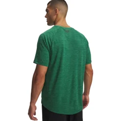 Under Armour Tech Textured Woven Trainingsset Donkergroen Zwart