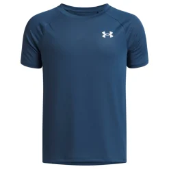 Under Armour Tech 2.0 Trainingsshirt Kids Donkerblauw Wit