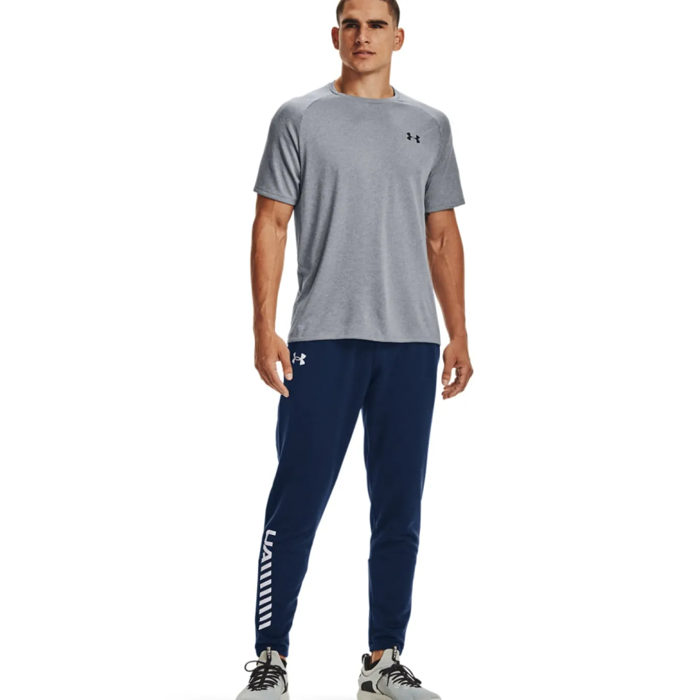 Under Armour Tech 2.0 Trainingsshirt Grijs Zwart