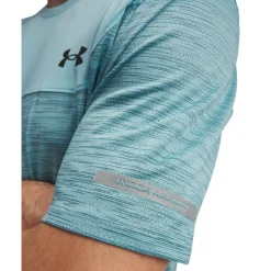 Under Armour Tech Utility Trainingsshirt Lichtblauw Zwart