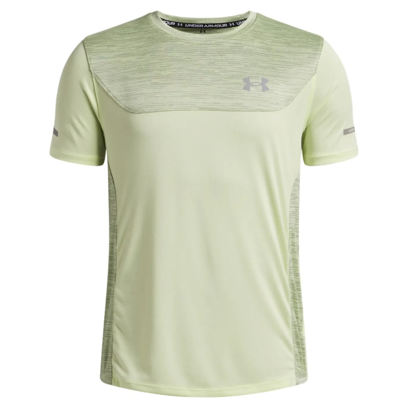 Under Armour Tech Utility Trainingsshirt Kids Lichtgroen Geel Zilver