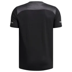 Under Armour Tech Utility Trainingsshirt Kids Zwart Donkergrijs Oranje