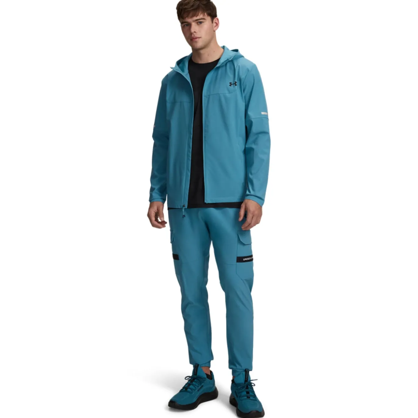 Under Armour Tech Utility Woven Cargobroek Blauw Zwart