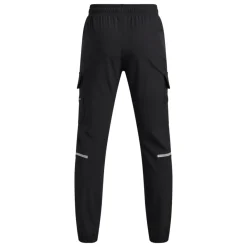 Under Armour Tech Utility Woven Cargobroek Kids Zwart Donkergrijs Rood