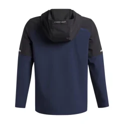 Under Armour Tech Utility Woven Trainingspak Full-Zip Kids Donkerblauw Zwart Zilver
