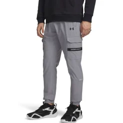 Under Armour Tech Utility Woven Trainingspak Full-Zip Lichtgrijs Grijs Zwart