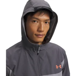 Under Armour Tech Utility Woven Trainingspak Full-Zip Lichtgrijs Grijs Zwart