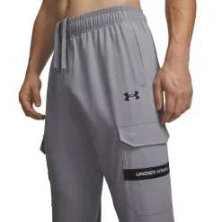 Under Armour Tech Utility Woven Trainingspak Full-Zip Lichtgrijs Grijs Zwart