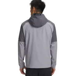 Under Armour Tech Utility Woven Jack Lichtgrijs Grijs Rood