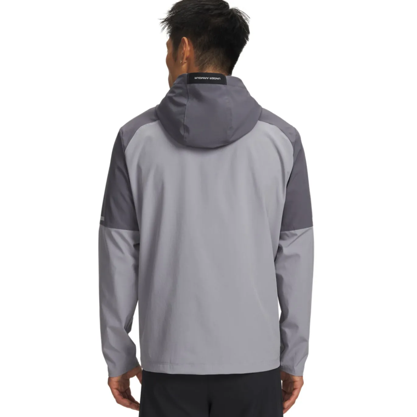 Under Armour Tech Utility Woven Jack Lichtgrijs Grijs Rood