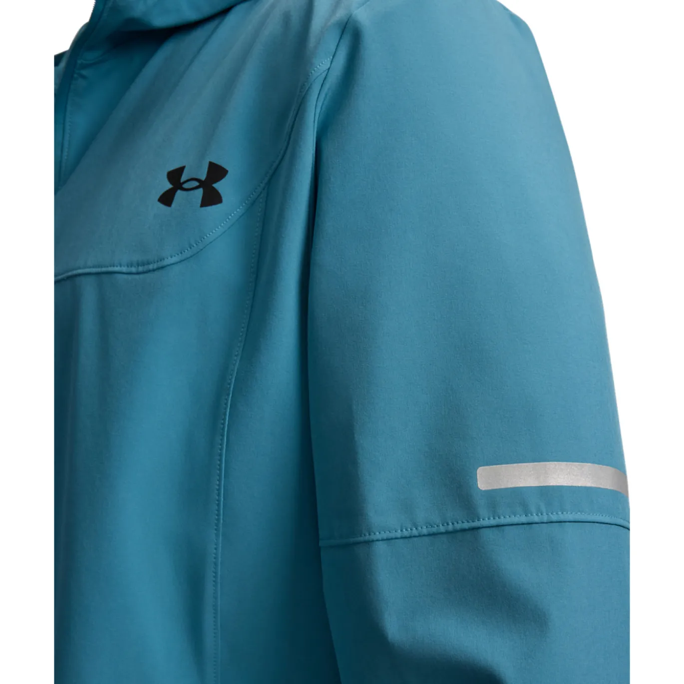 Under Armour Tech Utility Woven Jack Blauw Zwart