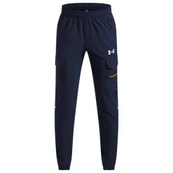 Under Armour Tech Utility Woven Cargobroek Kids Donkerblauw Zwart Zilver