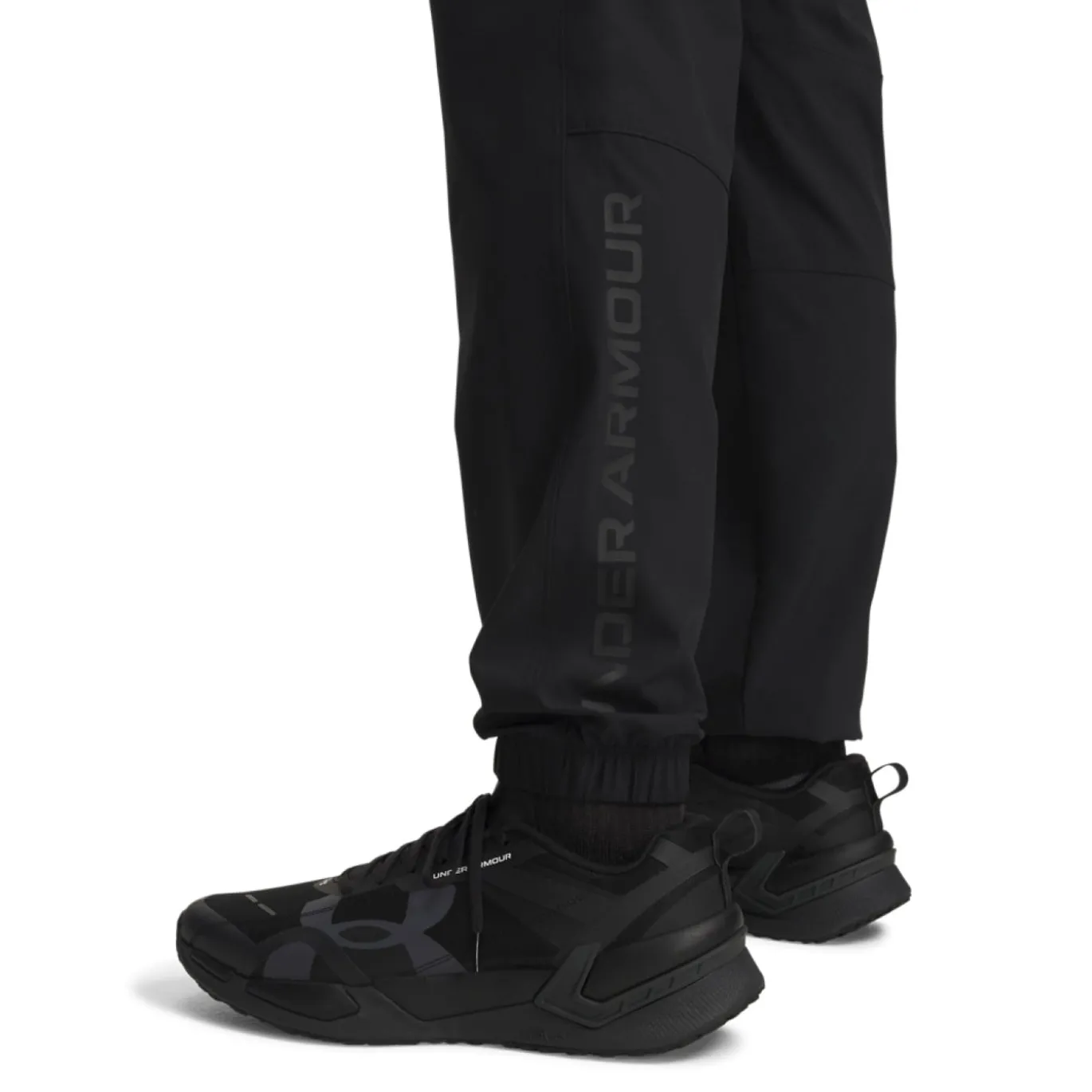 Under Armour Tech Utility Woven Trainingsbroek Zwart Grijs