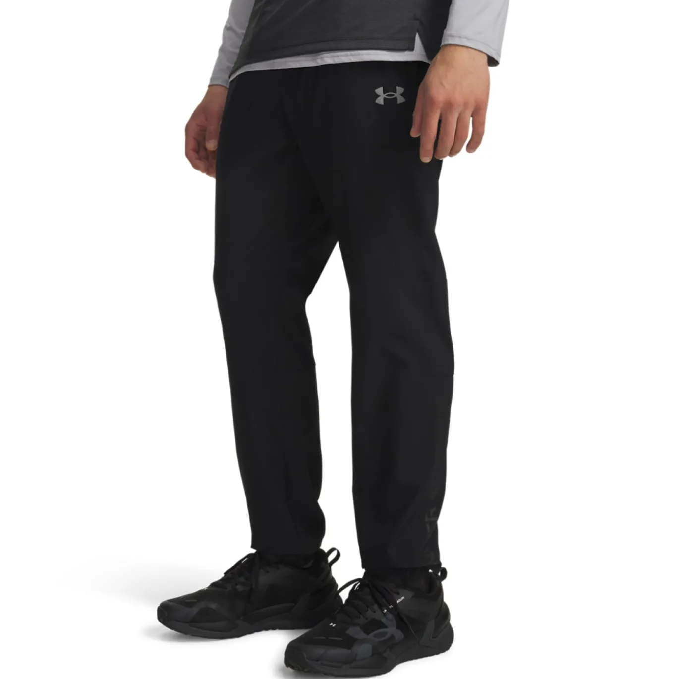 Under Armour Tech Utility Woven Trainingsbroek Zwart Grijs