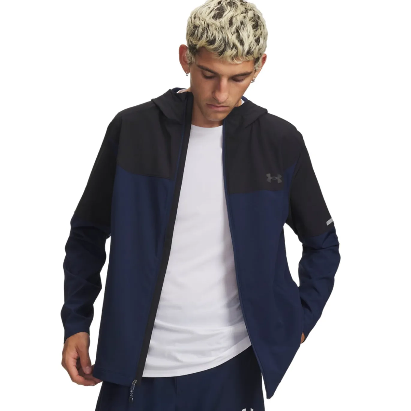 Under Armour Tech Utility Woven Trainingspak Full-Zip Donkerblauw Zwart