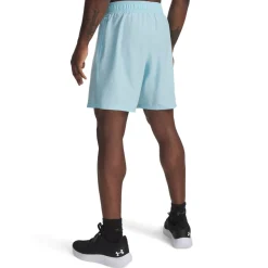 Under Armour Tech Woven Wordmark Trainingsbroekje Lichtblauw Wit
