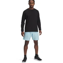 Under Armour Tech Woven Wordmark Trainingsbroekje Lichtblauw Wit