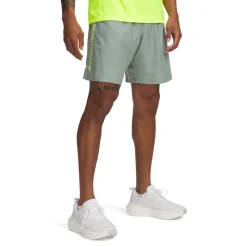 Under Armour Tech Woven Wordmark Trainingsbroekje Lichtgroen Neongeel
