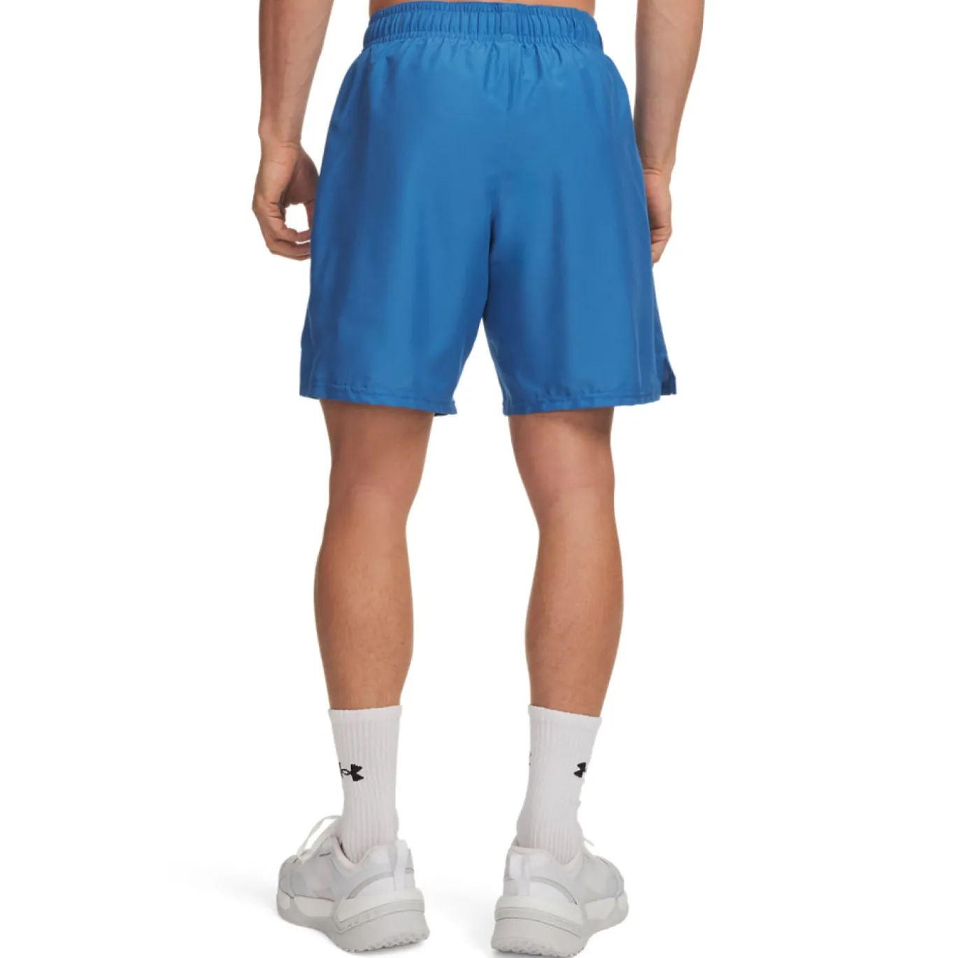 Under Armour Tech Woven Wordmark Trainingsbroekje Grijsblauw Zwart