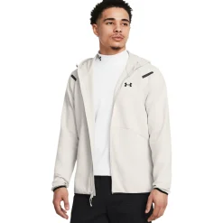 Under Armour Unstoppable Fleece Vest Wit Zwart