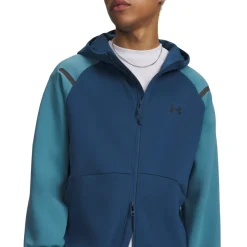 Under Armour Unstoppable Fleece Vest Donkerblauw Lichtblauw